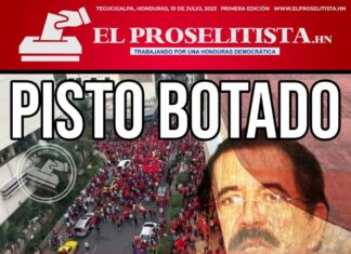 Pisto botado, un fracaso total movilización del gobierno.