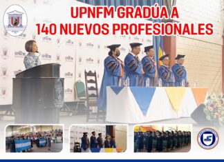 UPNFM GRADÚA MÁS DE 140 PROFESIONALES