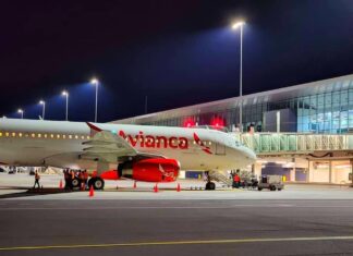 Alta ocupación de pasajeros registran primeros vuelos Palmerola – Bogotá de Avianca