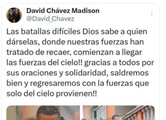 David Chavez desafía la ley y aparece en redes sociales advirtiendo que regresara mas fuerte