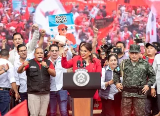 Presidenta Castro anuncia que su gobierno nuevamente saldrá a las calles