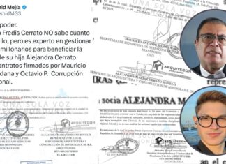 Rashid Mejía denuncia supuesto otorgamiento de contratos públicos a empresa de hija de Fredis Cerrato, ministro de Desarrollo Económico