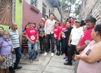 Marlon Ochoa próximo Consejero del CNE es captado en abierta campaña a favor de Rixi Moncada