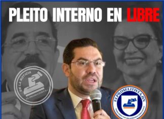 Pleito a lo interno de Libre revela corrupción en el gobierno de Xiomara Castro