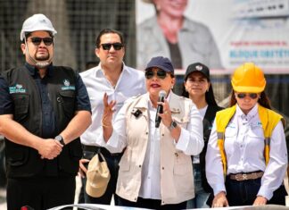 Presidenta Castro continua atendiendo una agenda de Primera Dama mientras descuida los problemas torales del país