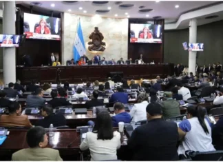 Después de un espectáculo barato oficialismo no logro los votos para elevar a rango constitucional la CICIH