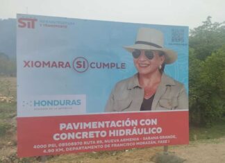 Pobladores de Nueva Armenia denuncian que el gobierno abandono el proyecto de pavimentación de la carretera de acceso