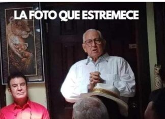 Nasralla en encuentro con Roberto Micheletti