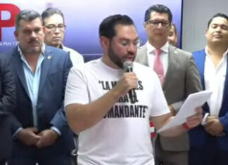 Que renuncie la presidenta Xiomara Castro y toda su familia: Jorge Calix