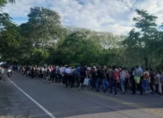 Una nueva caravana sale del norte del país rumbo a los EEUU ante la falta de oportunidades