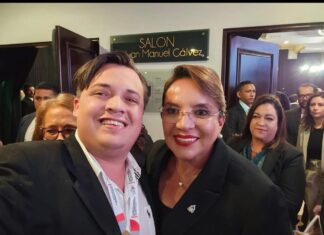 Presidenta Xiomara protege a agresor de Doctora que cuestionaba al gobierno en marcha de primero de Mayo