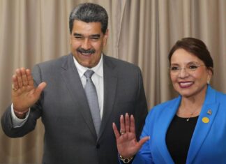 Xiomara Castro se solidariza con Nicolás Maduro