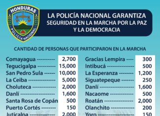 Gobierno de Libre pretendió desacreditar movilización de las iglesias a través de la Secretaria de Seguridad