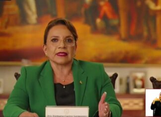 Presidenta Castro declara emergencia por lluvias en la capital y después desaparece del mapa