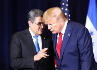 El ex presidente Juan Orlando Hernández afirmó que Trump le “abrió los ojos a mucha gente” en Honduras