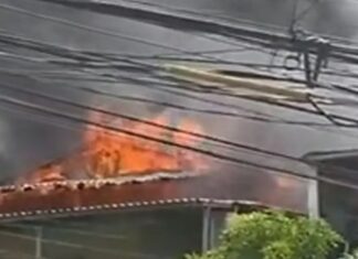 Incendio en San Pedro Sula deja una mujer muerta y otra herida en colonia Primavera