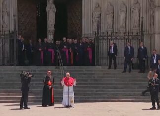 Histórica visita del papa León XIV a Barcelona en el marco de su gira por España