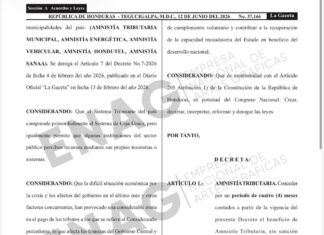 Entra en vigencia paquete de amnistías aprobado por el Congreso Nacional