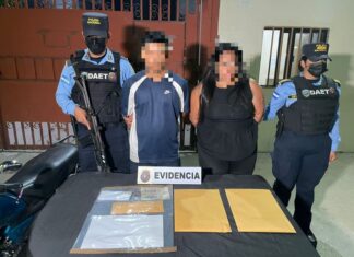 DAET captura a dos presuntos extorsionadores durante operativo en el Valle de Amarateca