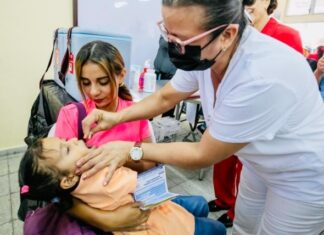 Salud refuerza vacunación infantil para prevenir el sarampión en Honduras