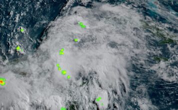 CENAOS informa que la depresión tropical Cristina se disipó, pero sus remanentes seguirán generando lluvias