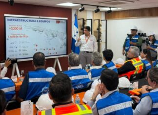 Autoridades revisan operaciones en Puerto Cortés para fortalecer el sistema logístico nacional