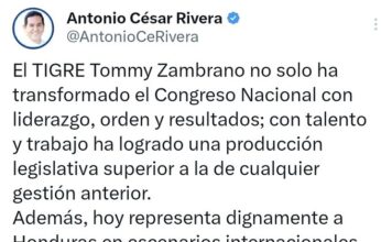 Antonio Rivera destaca representación de Honduras en foro internacional celebrado en Marruecos