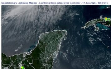 Lluvias y tormentas eléctricas afectarán varias regiones de Honduras este viernes
