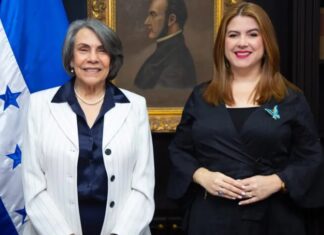 Mireya Agüero juramenta a Cossette López como embajadora de Honduras ante la OEA