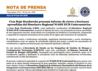 Cruz Roja y COPECO fortalecen coordinación para responder a emergencias