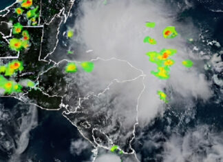 Onda tropical dejará lluvias y tormentas eléctricas en gran parte de Honduras