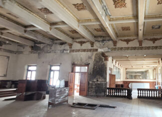 Restauración del Palacio Municipal avanza para recuperar uno de los edificios históricos de Tegucigalpa