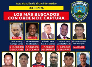 Incluyen a ciudadano estadounidense en lista de los más buscados por caso Angie Peña