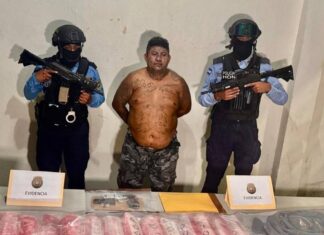 Capturan en Cortés a supuesto cabecilla de la MS-13 vinculado a extorsión y narcotráfico