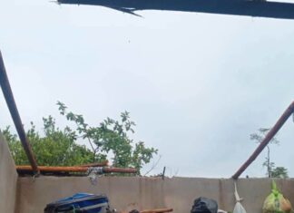 Fuertes vientos dañan viviendas en Cedros, Francisco Morazán