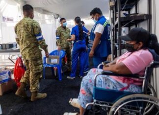 Polvo de los escombros afecta la salud de familiares tras terremoto en Venezuela