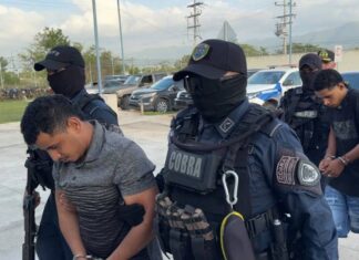 Capturan a dos presuntos integrantes de banda criminal vinculados a varios delitos en Olanchito