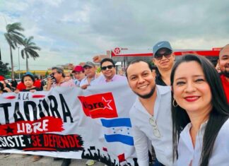 Movilización en San Pedro Sula contra privatización de la ENEE y las ZEDEs