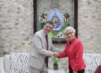 Presidente de la CSJ se reúne con vicepresidenta del Comité contra las Desapariciones Forzadas de la ONU