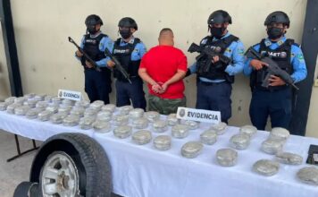 Capturan a presunto integrante de estructura dedicada al tráfico de drogas y decomisan 90 libras de supuesta marihuana