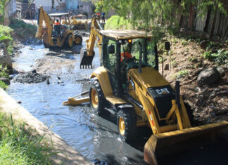 AMDC interviene seis quebradas de la capital para reducir riesgos de inundaciones