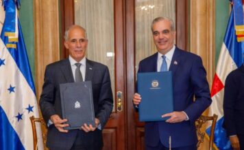 Honduras y República Dominicana acuerdan fortalecer cooperación en comercio, seguridad y turismo