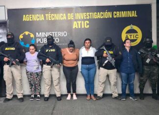 Seis detenidos por lavado de activos quedan en detención judicial