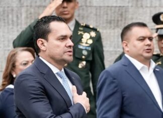 Tomás Zambrano destaca fervor patriótico durante inicio de las Fiestas Patrias