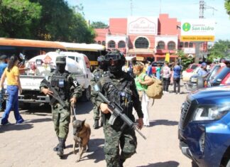 Fuerzas Armadas refuerzan inspecciones en terminales durante la Semana Morazánica